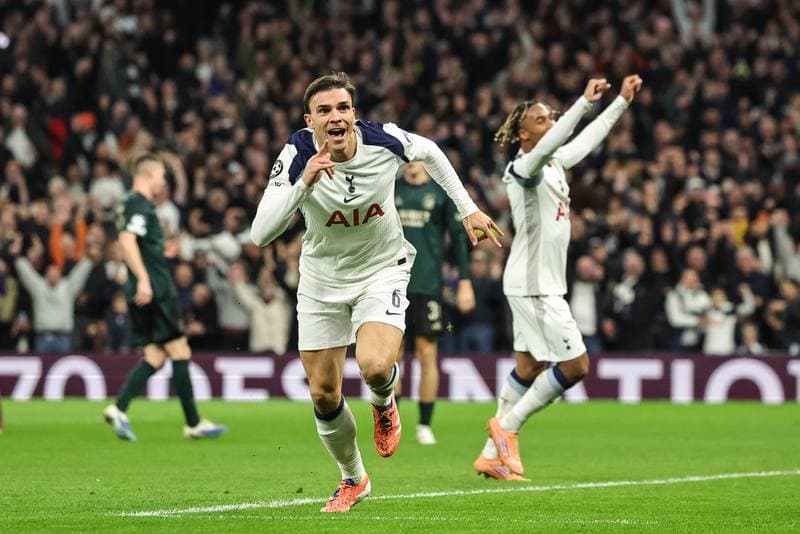 Football. UEFA Champions League. Tottenham Hotspur - F.C. Copenhagen. 04.11.2025