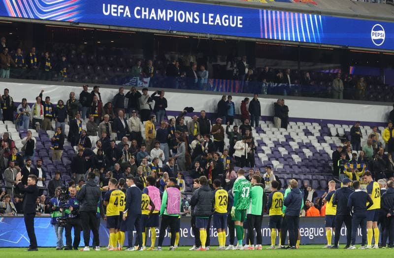 Football. UEFA Champions League. Royale Union Saint-Gilloise - Newcastle United. 01.10.2025