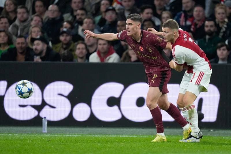 Football. UEFA Champions League. Ajax - Galatasaray. 05.11.2025