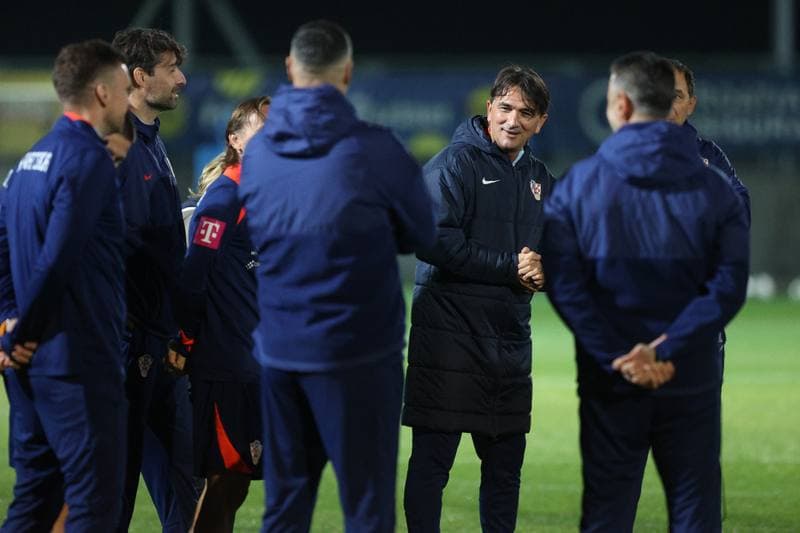 Football. Croatia. Training. 10.11.2025