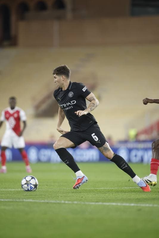 Football. UEFA Champions League. AS Monaco - Manchester City. 01.10.2025
