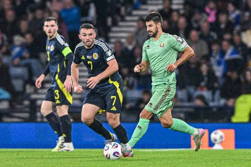 Football. 2026 FIFA World Cup Qualifiers. Scotland - Belarus. 12.10.2025