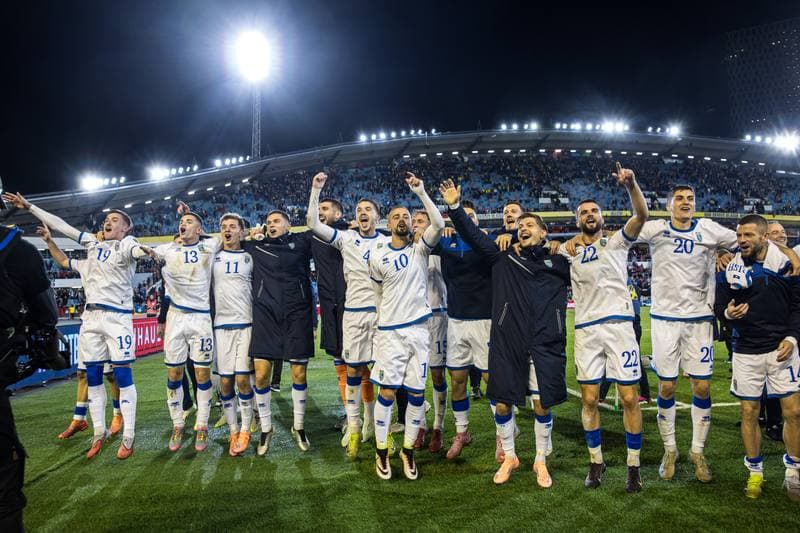 Football. FIFA World Cup Qualifier. Sweden - Kosovo. 13.10.2025