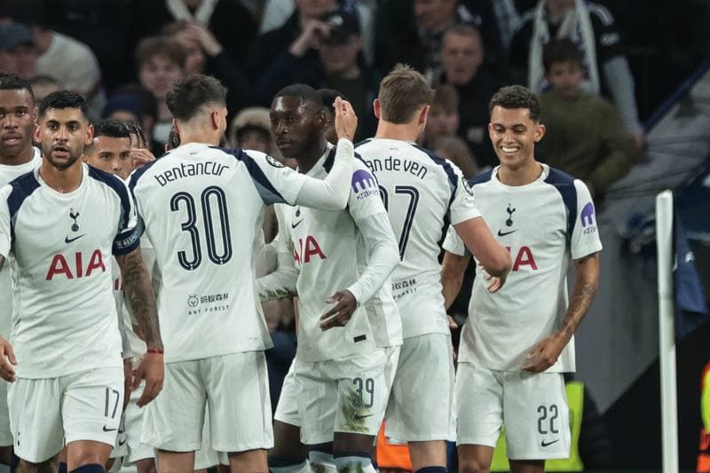 Football. UEFA Champions League. Tottenham Hotspur - F.C. Copenhagen. 04.11.2025