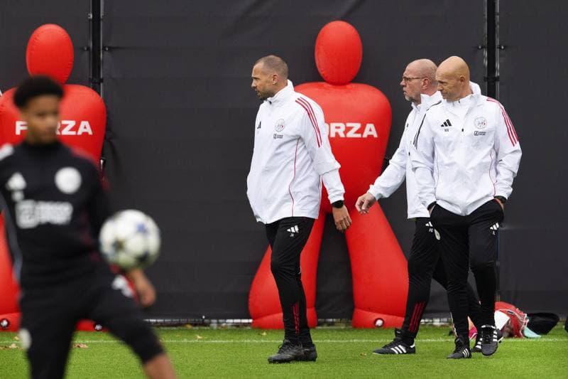 Football. Ajax. Training. 21.10.2025
