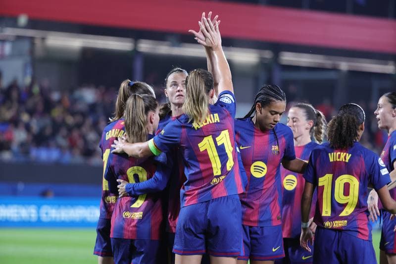 Football. UEFA Women's Champions League. Barcelona - OH Leuven. 12.11.2025