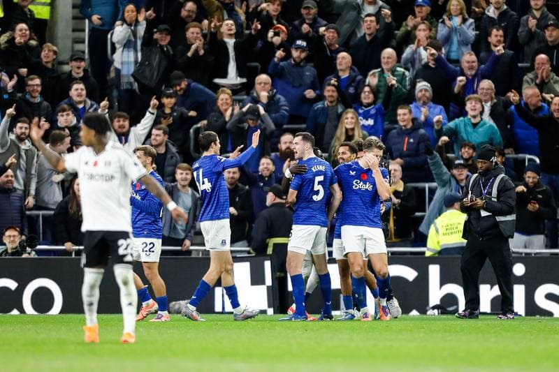 Football. Premier League. Everton - Fulham. 08.11.2025