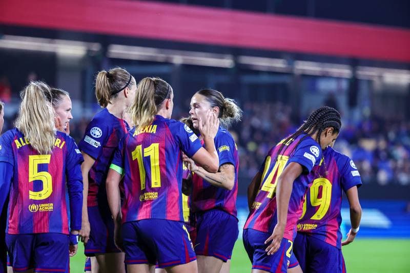 Football. UEFA Women's Champions League. Barcelona - OH Leuven. 12.11.2025