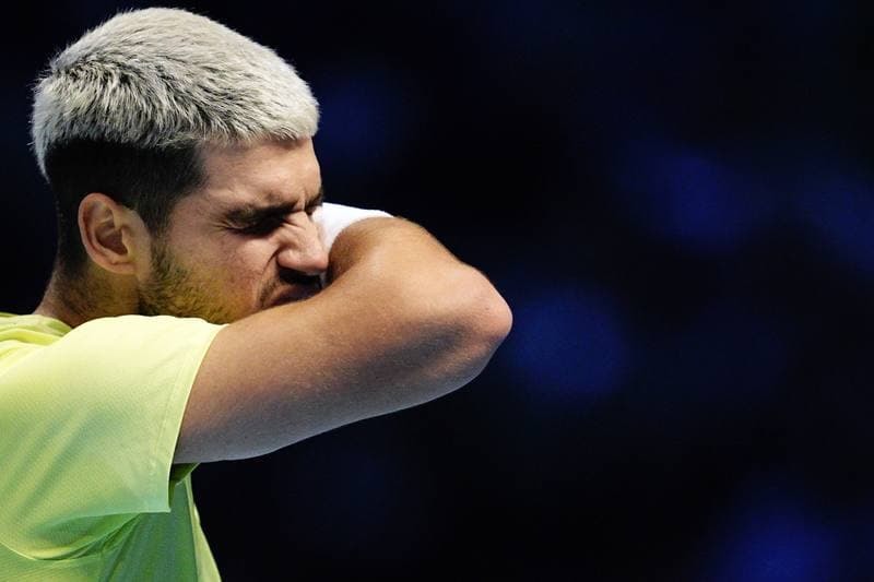 Tennis. ATP Finals. Carlos Alcaraz - Jannik Sinner. 16.11.2025