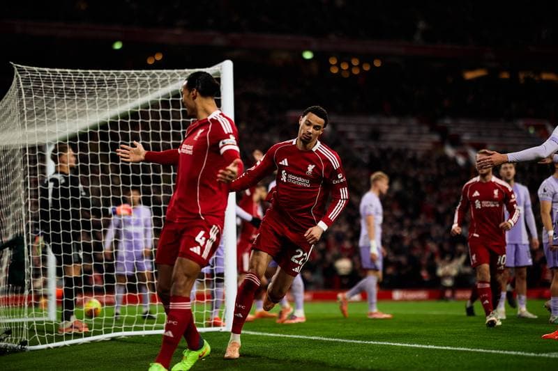 Football. Premier League. Liverpool - Brighton & Hove Albion. 13.12.2025