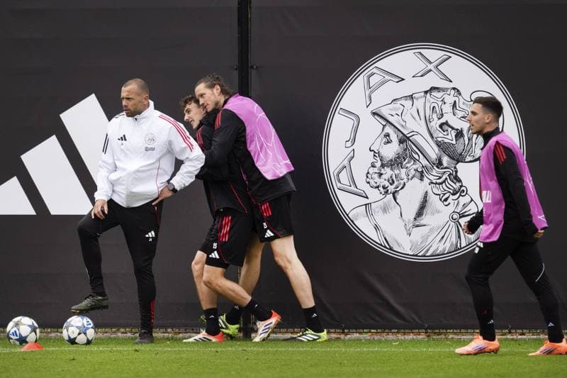 Football. Ajax. Training. 21.10.2025