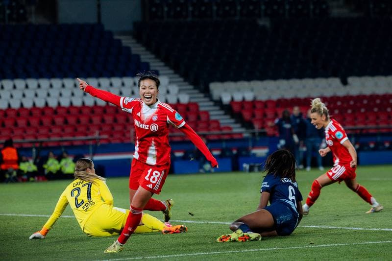 Football. UEFA Women's Champions League. Paris Saint-Germain - FC Bayern Munich. 16.03.2026