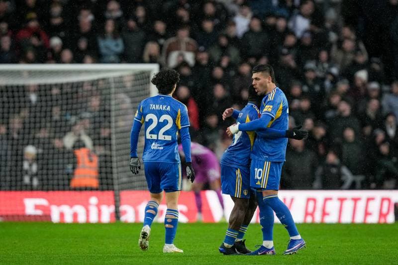 Football. Emirates FA Cup. Derby County - Leeds United. 11.01.2026
