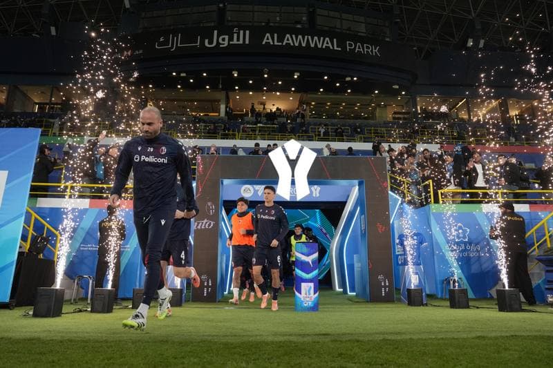 Football. EA Sports FC Supercup. Napoli - Bologna. 22.12.2025