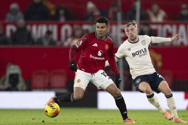 Football. Premier League. Manchester United - West Ham United. 04.12.2025