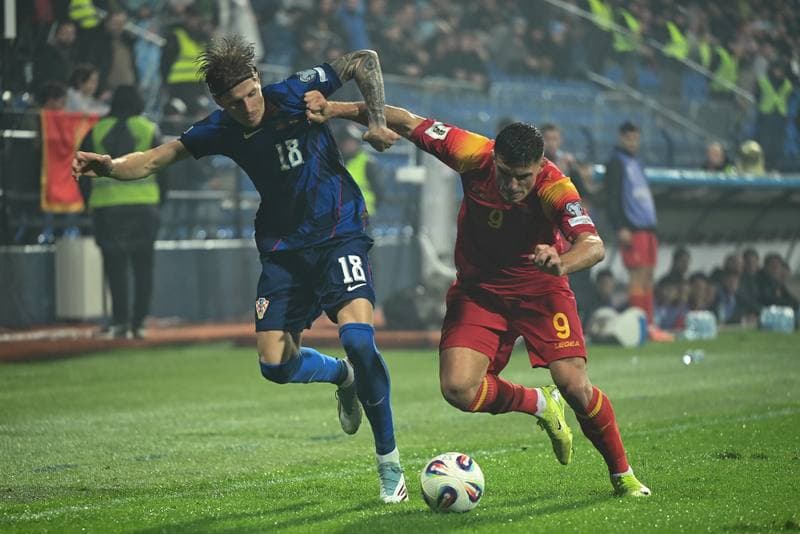 Football. FIFA World Cup Qualifiers. Montenegro - Croatia. 17.11.2025