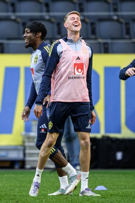 Football. Sweden. Training. 09.10.2025