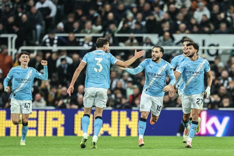 Football. Premier League. Newcastle United - Manchester City. 21.11.2025