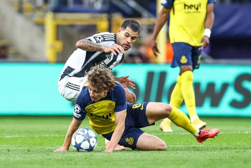 Football. UEFA Champions League. Royale Union Saint-Gilloise - Newcastle United. 01.10.2025