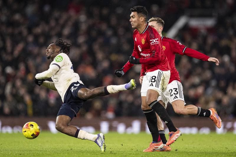Football. Premier League. Manchester United - West Ham United. 04.12.2025
