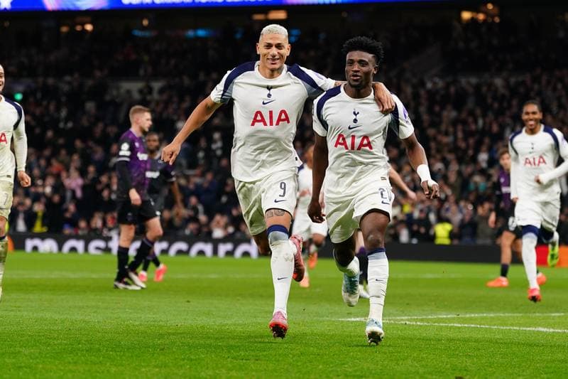 Football. UEFA Champions League. Tottenham Hotspur - Slavia Prague. 09.12.2025