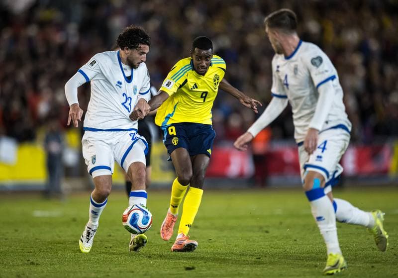 Football. FIFA World Cup Qualifier. Sweden - Kosovo. 13.10.2025