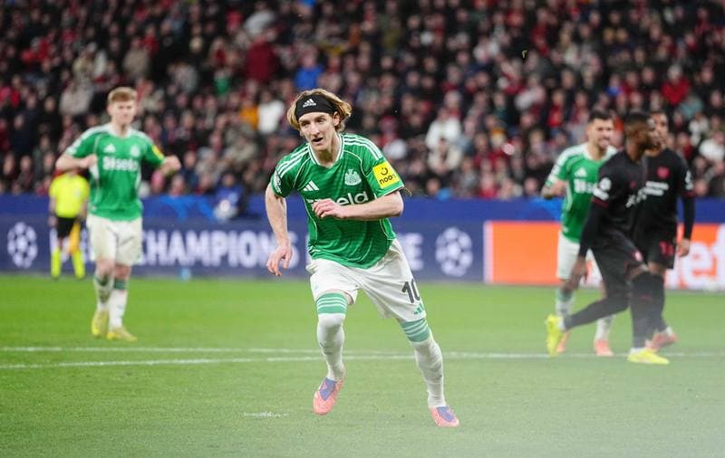 Football. UEFA Champions League. Bayer 04 Leverkusen - Newcastle United. 10.12.2025