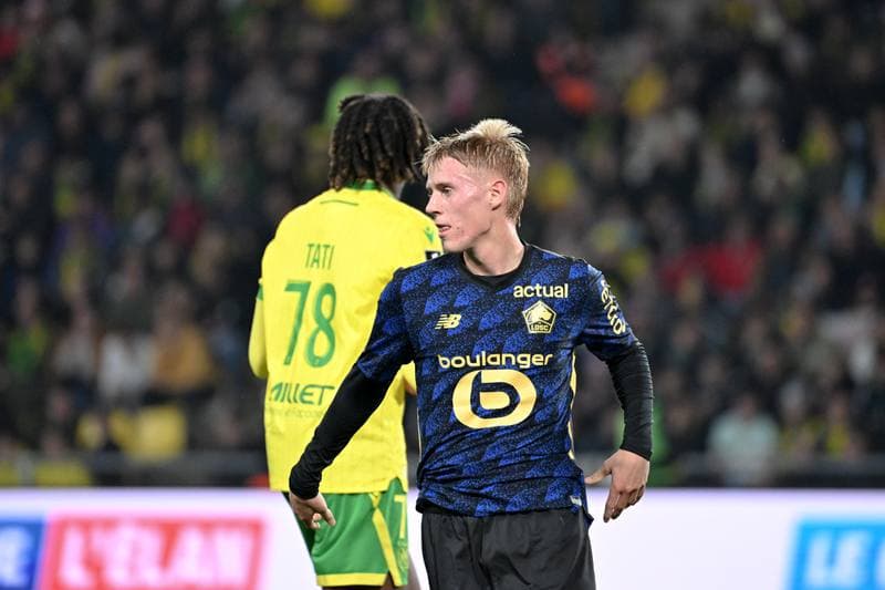 Football. Ligue 1. FC Nantes - Lille OSC. 19.10.2025