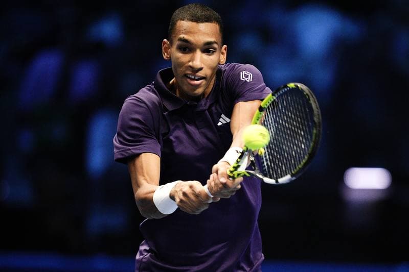 Tennis. ATP Finals. Jannik Sinner - Felix Auger-Aliassime. 10.11.2025