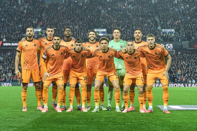 Football. UEFA Europa League. Rangers - A.S. Roma. 06.11.2025