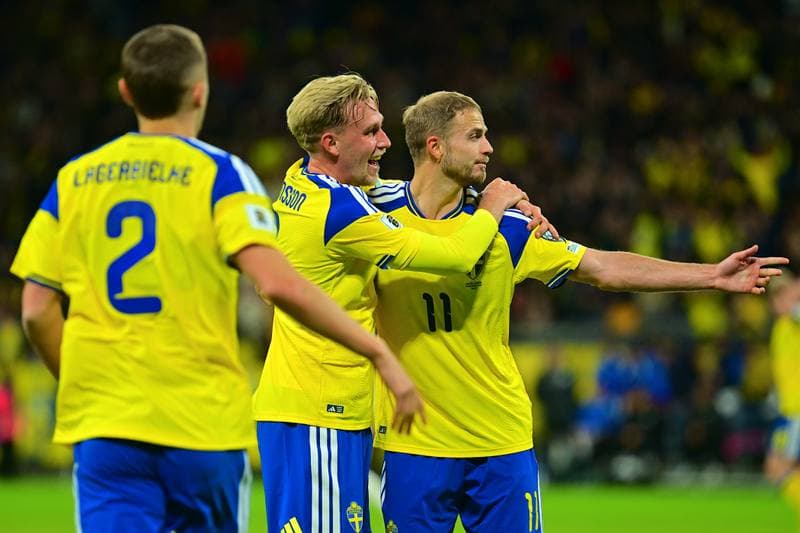 Football. FIFA World Cup Qualifiers. Sweden - Slovenia. 18.11.2025