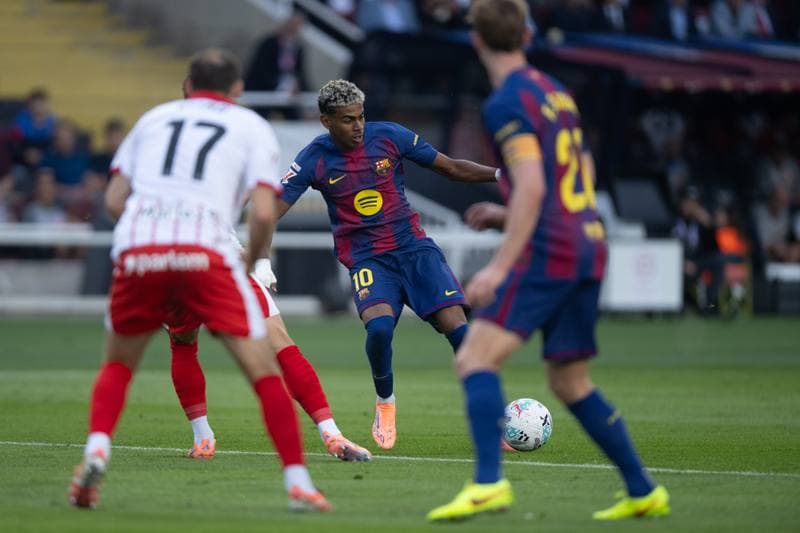 Football. La Liga. FC Barcelona - Girona FC. 18.10.2025