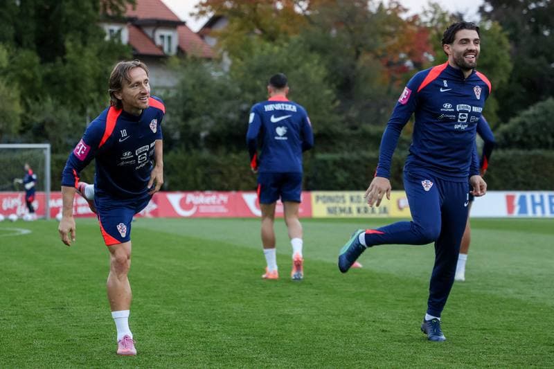 Football. Croatia. Training. 07.10.2025