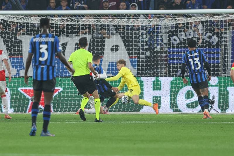 Football. UEFA Champions League. Atalanta - SK Slavia Prague. 22.10.2025