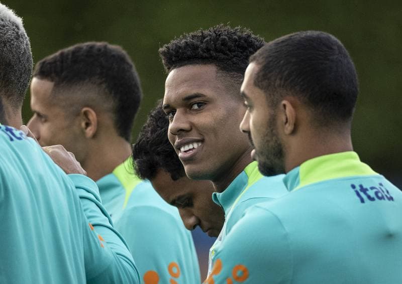 Football. Brazil. Training. 15.11.2015
