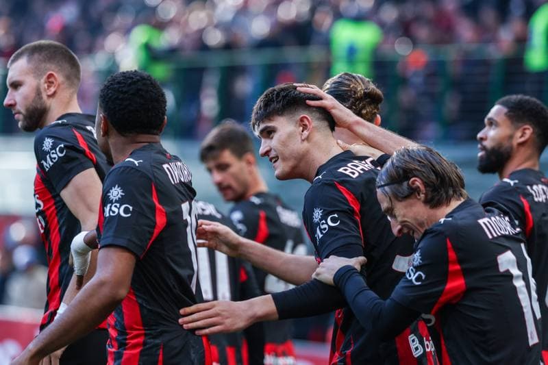 Football. Serie A. AC Milan - US Sassuolo. 14.12.2025