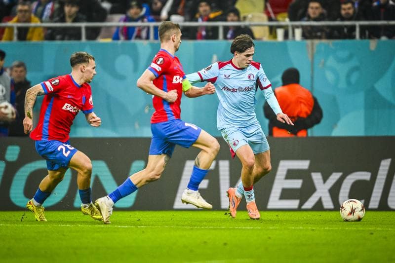 Football. UEFA Europa League. FCSB - Feyenoord. 11.12.2025