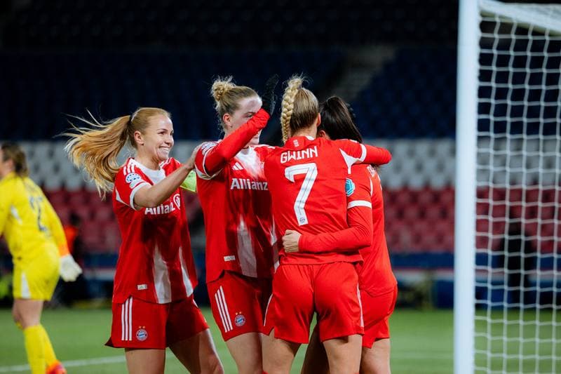 Football. UEFA Women's Champions League. Paris Saint-Germain - FC Bayern Munich. 16.03.2026