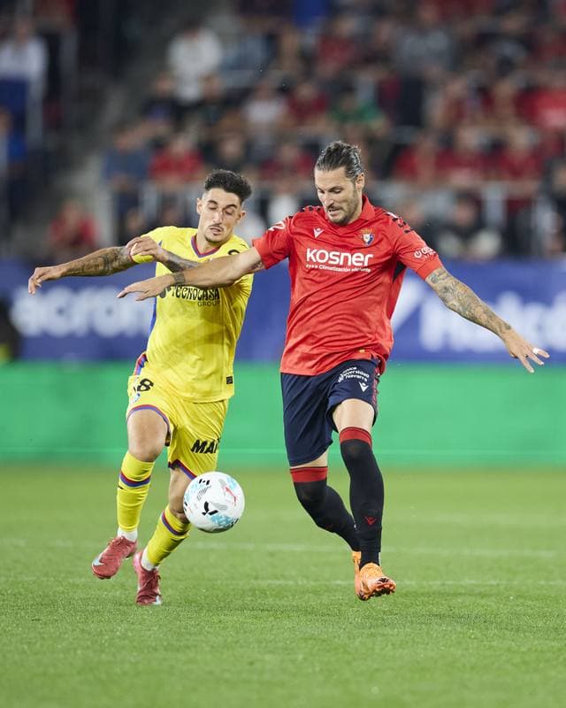 Football. La Liga. CA Osasuna - Getafe CF. 03.10.2025