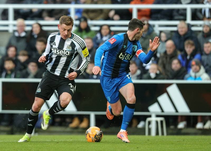 Football. Emirates FA Cup. Newcastle United - Bournemouth. 10.01.2026