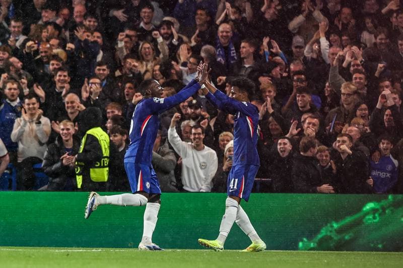 Football. UEFA Champions League. Chelsea - Ajax. 22.10.2025