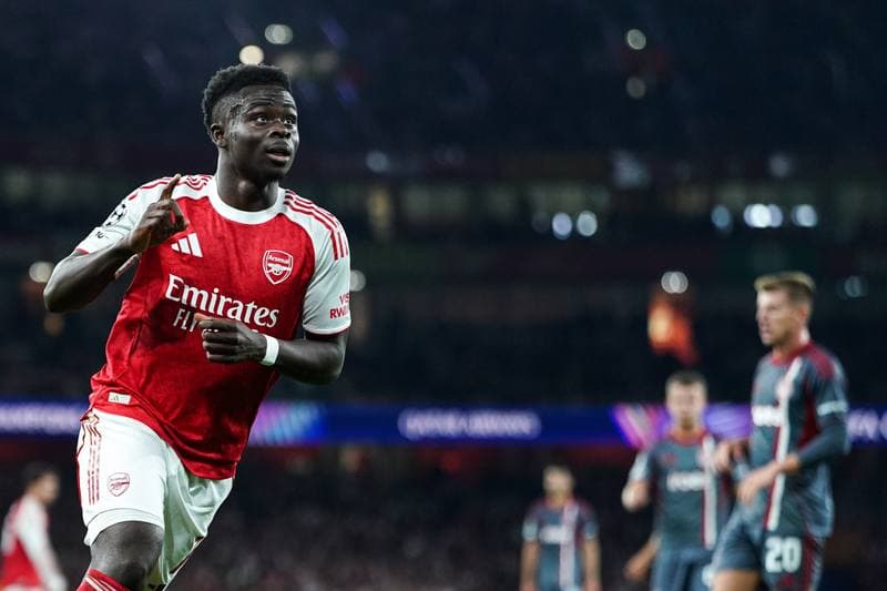 Football. UEFA Champions League. Arsenal - Olympiakos FC. 01.10.2025
