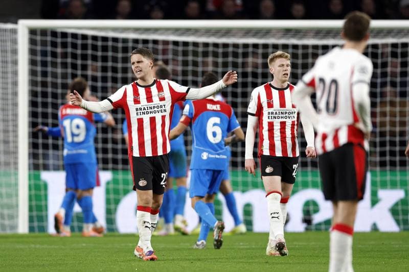 Football. UEFA Champions League. PSV Eindhoven - Atletico Madrid. 09.12.2025