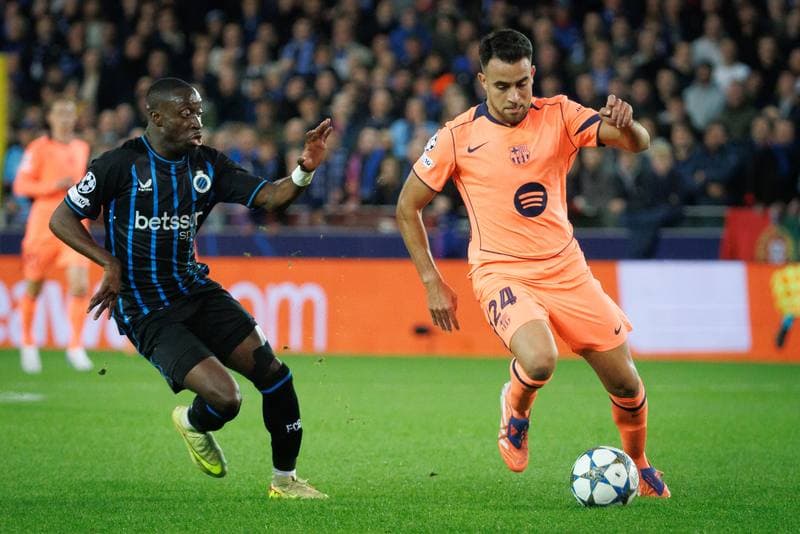 Football. UEFA Champions League. Club Brugge - Barcelona. 05.11.2025