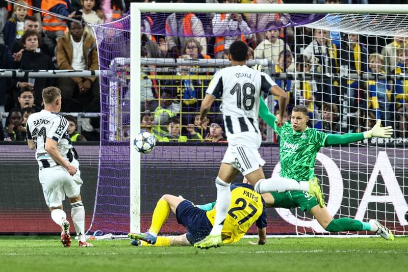 Football. UEFA Champions League. Royale Union Saint-Gilloise - Newcastle United. 01.10.2025