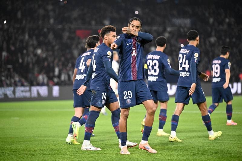 Football. Ligue 1. Paris Saint-Germain - RC Strasbourg Alsace. 17.10.2025