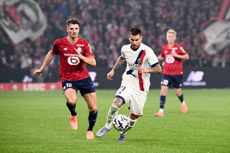 Football. Ligue 1. Lille OSC - Paris Saint-Germain. 05.10.2025