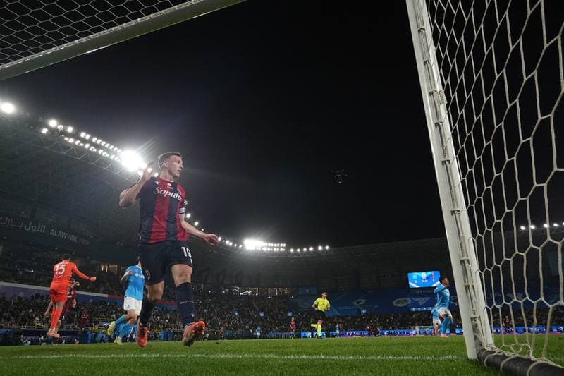 Football. EA Sports FC Supercup. Napoli - Bologna. 22.12.2025