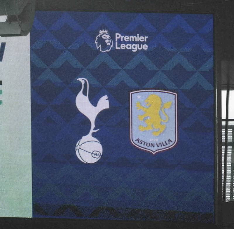 Football. Premier League. Tottenham Hotspur - Aston Villa. 19.10.2025
