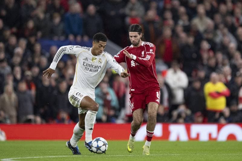 Football. UEFA Champions League. Liverpool - Real Madrid. 04.11.2025